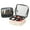 MIS, variant on LED Lighted Travel Makeup Bag Spacious Waterproof PU Cosmetic Case With Glasses And Compartments Lighted Makeup Pouches