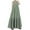 Green, variant on IROINNID Women's Empire Dress Fashion Casual Summer Pocket Sleeveless Lace Print Dress V-Neck Comfort Waist Dress