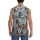 thumbnail image 4 of Balery Mallard Ducks Swimming Camisetas sin mangas para hombre, absorbe la humedad y protege contra el mal olor.-Small, 4 of 7