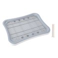 thumbnail image 1 of Esquirla Dog Toilet Pee Pad Removable with Urinary Column Keep Clean Washable Puppy Potty White, 1 of 8