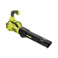 thumbnail image 3 of RYOBI RY40407BTLVNM 125 MPH 550 CFM 40-Volt Lithium-Ion Brushless Cordless Variable-Speed Jet Fan Leaf Blower (Tool-Only), 3 of 7