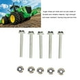 thumbnail image 4 of Pin 5 Set Auger Shear  Lock Nut Kit 19M7834 Auger Shear Pin  And Nut Replacement For Deere, 4 of 8