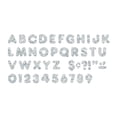 thumbnail image 2 of Silver Sparkle 4" Casual Uc Ready Letters, 2 of 3