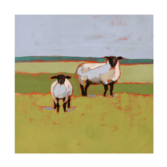 Victoria Borges 'Suffolk Sheep II' Canvas Art