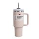 thumbnail image 1 of Vaso de acero inoxidable St/an/le/y IceFlow de 40 oz con pajita para el hogar, la oficina o el automóvil, uso duradero, rosa fuerte, 1 of 6