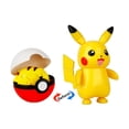thumbnail image 3 of Pokemon Pokeball Pikachu Charizard Lucario figura de acción de dibujos animados, Bola de elfo deformada, juguetes para niños, modelo de muñeca de Anime de PVC, regalos de cumpleaños, 3 of 5