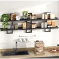 thumbnail image 6 of Wall Mounted Shelf Bathroom Wall Mounted Shelf Background Wall Decoration Bracket Storage Shelf, 6 of 6