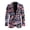 America 250 Years Bald Eagle Pattern, variant on Psesaysky 250th America Patriotic Pattern Lightweight Men's Suit, Slim Fit Polyester Men's Suit Jacket for Business Work
