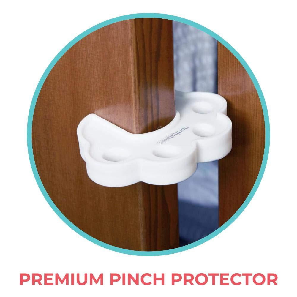 Toddleroo by North States Child Safety Premium Pinch Protector, White