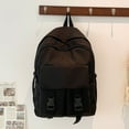 thumbnail image 3 of Woman Backpack Large Capacity Travel Bookbags Simple for Outdoor Sport (Blue), 3 of 9