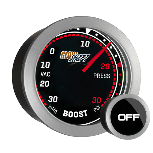 GlowShift Tinted Series Boost / Vacuum Gauge
