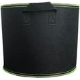 thumbnail image 6 of 5-Pack 7 Gallon Grow Bags - Aeration Heavy Duty Thickened Nonwoven Fabric Pots with Handles (Green Stitch), 6 of 6