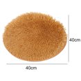 thumbnail image 3 of Tapis de Couchage pour Animaux de Compagnie Rond Moelleux et Chaud Couverture de Lit pour Chien Coussin pour Chat, 3 of 5