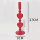 thumbnail image 1 of Candelabro de cristal para decoración del hogar, candelabro de boda romántico nórdico simple, candelabro de cristal retro francés, 1 of 5