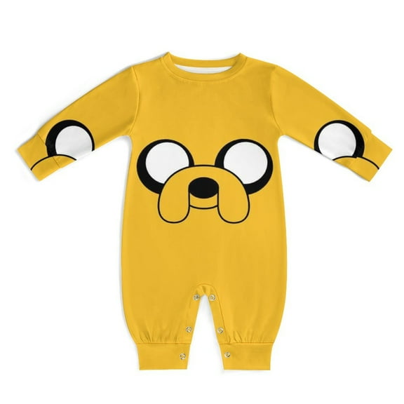 Adventure Time Unisex Baby Boy Girl Rompers Long Sleeve Infant Jumpsuits Babies' Outfits Fall Winter Clothes 0-3M