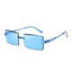 thumbnail image 2 of Frameless Cut Edge Square Gradient Ocean Piece Sunglasses Gong Bohan unisex, 2 of 2