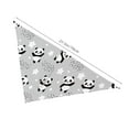 thumbnail image 6 of Bingfone Pandasbetween Clouds And Stars-Washable Dog Scarf Triangle Adjustable Puppy Bandana Bib Handkerchief For Medium Large Dog Cat, 6 of 9