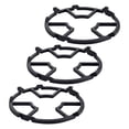 thumbnail image 1 of GOOHOCHY 3pcs Iron Stove Stand Black NonSlip Pan Support for Home Cooks in Cooking, 1 of 8