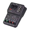 thumbnail image 1 of Professional Portable Mixer Sound Cassette Monitoring Supply Stereo for Singing in the Recording ,Bass & Treble Control, 1 of 7