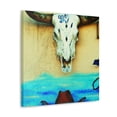 thumbnail image 2 of Cow Skull Nocturne - Canvas, 2 of 10