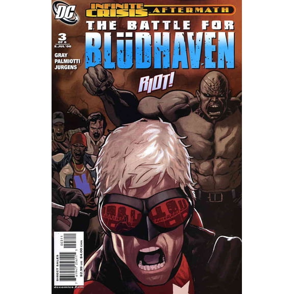 Crisis Aftermath: The Battle For Bludhaven #3 VF ; DC Comic Book