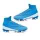 thumbnail image 1 of Tacos de fútbol para hombre, zapatos de entrenamiento interior al aire libre, zapatos de fútbol para adultos, zapatillas deportivas para entrenamiento de césped, color azul 41, 1 of 13