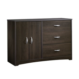Hodedah 7 Drawer Dresser with Two Locks, Chocolate - Walmart.com