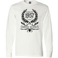 thumbnail image 3 of Inktastic Born in 1957 Limited Edition Long Sleeve T-Shirt, 3 of 5