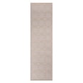 thumbnail image 2 of World Rug Gallery Transitional Geometric Textured Flat Weave Indoor/Outdoor Area Rug - NATURAL 2'x7', 2 of 9