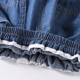 thumbnail image 4 of YunPes Toddler Kids Boys Baggy Jeans Casual Elastic Waist Denim Joggers Pull on Loose Jeans for Girls Y2K Streetwear Cargo Trousers, 4 of 4