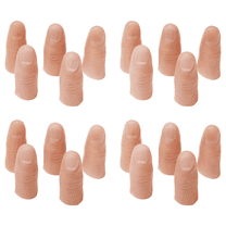 16 Pack Plastic Jar Lids - Colored Jar (Wide Mouth)