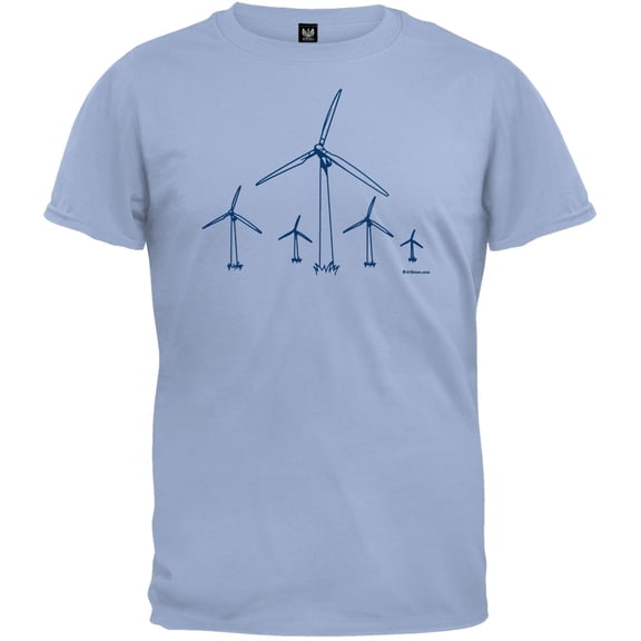 Wind Power Organic T-Shirt - Medium