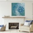 thumbnail image 2 of Stupell Industries Nautilus Shell Water Bubbles Animals & Insects Painting Gallery Wrapped Canvas Print Wall Art, 36 x 36, 2 of 7