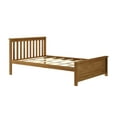 thumbnail image 3 of Plank+Beam Classic Solid Wood Full Size Bed Frame with Headboard for Adults, 3 of 7