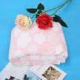 thumbnail image 2 of Mujeres Coral Velvet Warm Towel Wrap Albornoz Toalla Ducha SPA Baño Rosa Flor, 2 of 8