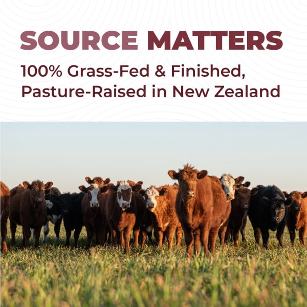 Left Coast Performance Bovine Bone Marrow Supplement - 100% Grass Fed and Pasture Raised in New Zealand- Supports Collagen, Joint, Bone & Immune Health- 180 Capsules