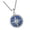 Lapis lazuli, variant on Stainless Steel Compass Necklace Men Spiritual Jewelry Suitable for Boyfriend