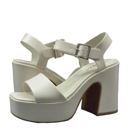 

Soda Women s Shoes Launch Ankle Strap Platform Block Heel Sandals