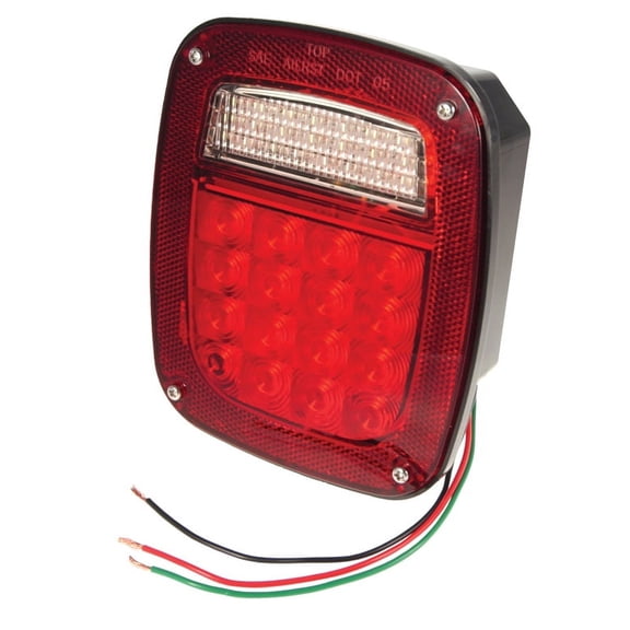 Grote Hi Count LED Box Lamp Red RH Without Sidemaker G5082
