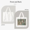 thumbnail image 2 of Rocae Cactus Garden or Plush Underarm Bag White Furry Purse Handbag for Autumn and Winter, 2 of 7
