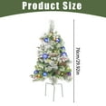 thumbnail image 3 of Christmas Decorations Artificial flowers 76Cm Christmas Tree With Is Inserted With Thick And Even Artificial And With Powder Which Perfectly Replicates The Household accessories, 3 of 5