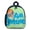 blue-style, variant on Bubble Guppies Cute Cartoon backpack travel bag adjustable shoulder straps One size