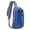 Blue, variant on Sling Bag RFID Blocking Crossbody Backpack with Front Pocket Hiking Daypack Chest Bag for Women Men