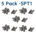 thumbnail image 2 of Novelty Lights SPT-1 Female Plug, Snap On Vampire Plugs, Brown, Polarized, 8 AMP, 1 Pack, 2 of 7