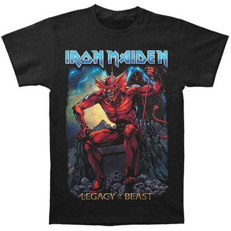 Iron Maiden Unisex Legacy Beast T-Shirt (Iron Maiden Best Band Ever)