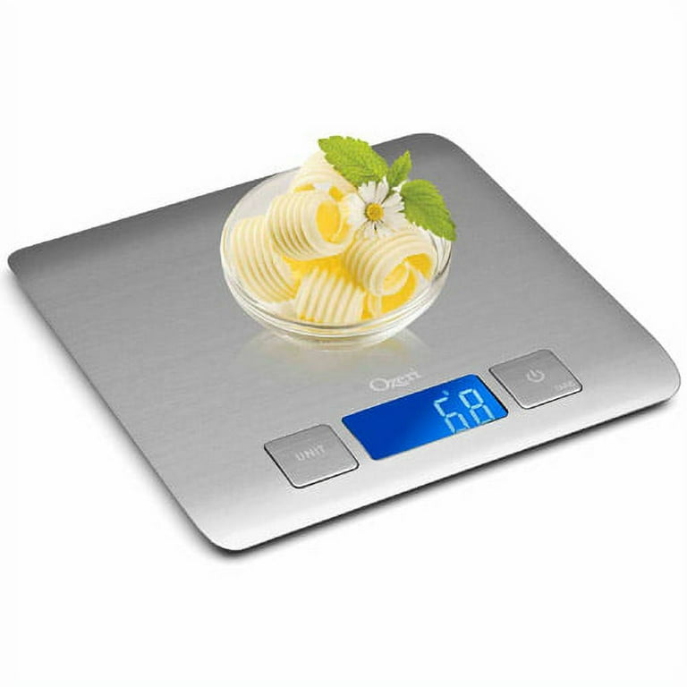 Zenith Digital Kitchen Scale in Refined Stainless Steel with Fingerprint Resistant Coating Zenith Digital Kitchen Scale in Refined Stainless Steel with Fingerprint Resistant Coating