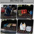 thumbnail image 5 of Yspwyqan Trunk Mat for Dogs, Grip-Backed Trunk Protection Cargo Liner, Colorful Paw Print Fashionable Auto Interior Accessory, Universal Fit for Most Sedans, SUVs and Wagons, 5 of 7