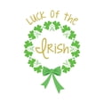 thumbnail image 3 of CafePress - Lucky Irish Wreath Greeting Cards - Greeting Card, Blank Inside Matte, 3 of 3