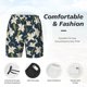 thumbnail image 3 of Fotbe Lilies Flowers Traje de Baño para Hombre – Shorts de Natación de Secado Rápido con Forro y Bolsillos-XX-Large, 3 of 6
