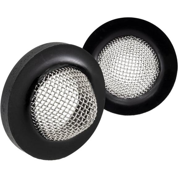 RecPro 2 Pack RV Screen Washer Filter | Replacement for Garden Hose, City Water Fill, Gravity Fill, and More | Made in USA